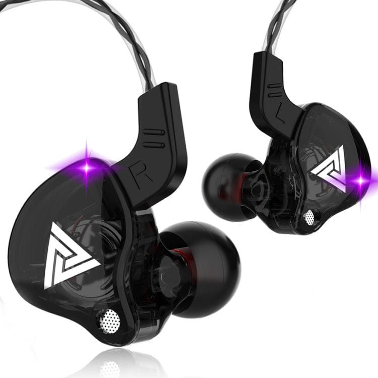 Apple Accessories 1 PCS / Black QKZ AK6 3.5mm In-Ear Wired Subwoofer Sports Earphone, Cable Length: About 1.2m, 1 PCS, 1 Pair