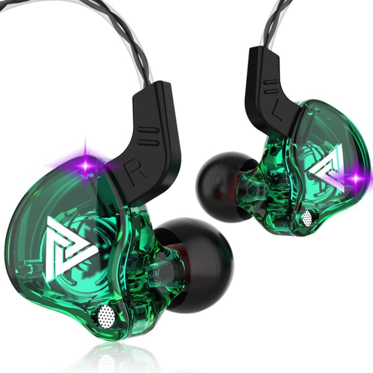 Apple Accessories 1 PCS / Green QKZ AK6 3.5mm In-Ear Wired Subwoofer Sports Earphone, Cable Length: About 1.2m, 1 PCS, 1 Pair