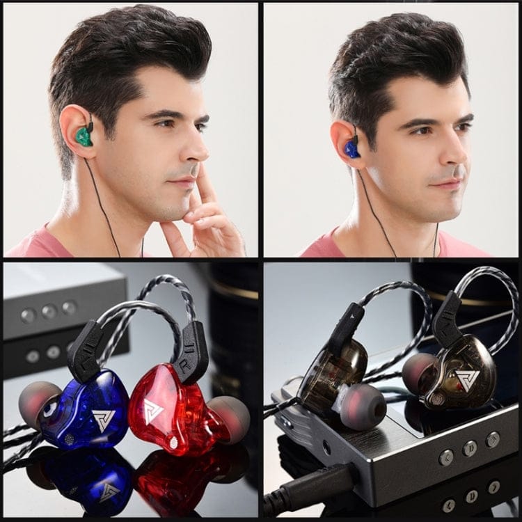Apple Accessories QKZ AK6 3.5mm In-Ear Wired Subwoofer Sports Earphone, Cable Length: About 1.2m, 1 PCS, 1 Pair