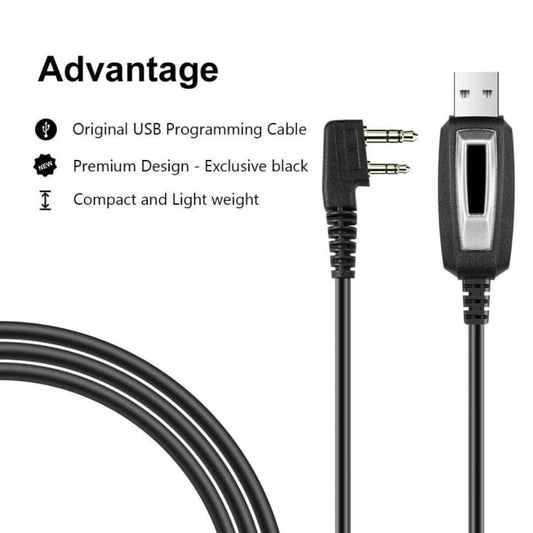 Consumer Electronics J9110P RETEVIS J9110P Dedicated USB Programming Cable for RT3S Series EDA0014386 / EDA0014407, J9110P