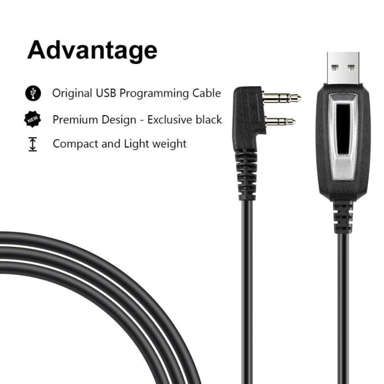 Consumer Electronics J9110P RETEVIS J9110P Dedicated USB Programming Cable for RT3S Series EDA0014386 / EDA0014407, J9110P
