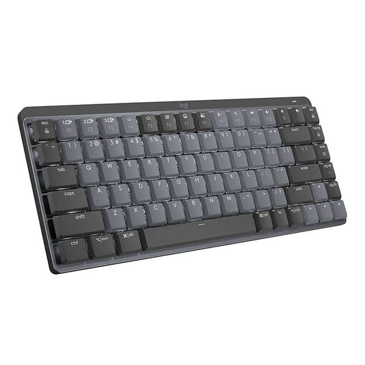 Logitech MX Mechanical Mini Wireless Bluetooth Dual Mode Keyboard with Logi Bolt USB Receiver(Red Axis)