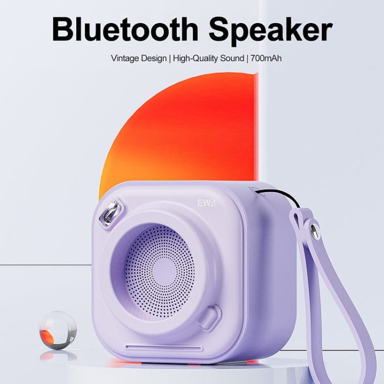 EWA A132 Portable Mini Stereo Wireless Bluetooth Speaker(Black)
