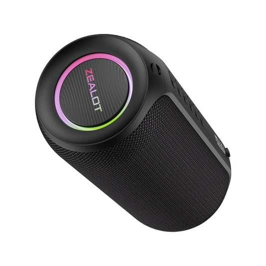 Zealot S32 Max 20W High Power Bluetooth Speaker with RGB Light(Black)