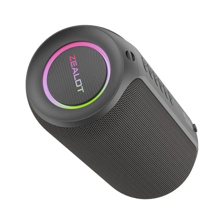 Zealot S32 Max 20W High Power Bluetooth Speaker with RGB Light(Grey)