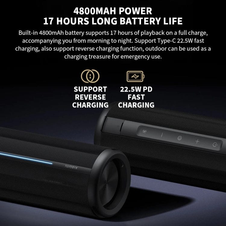 Xiaomi Bluetooth Speaker Support NFC Connection & Bluetooth Call(Black)