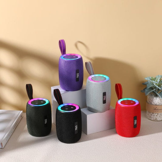 T&G TG434 Outdoor Portable Wireless Bluetooth Speaker(Purple)