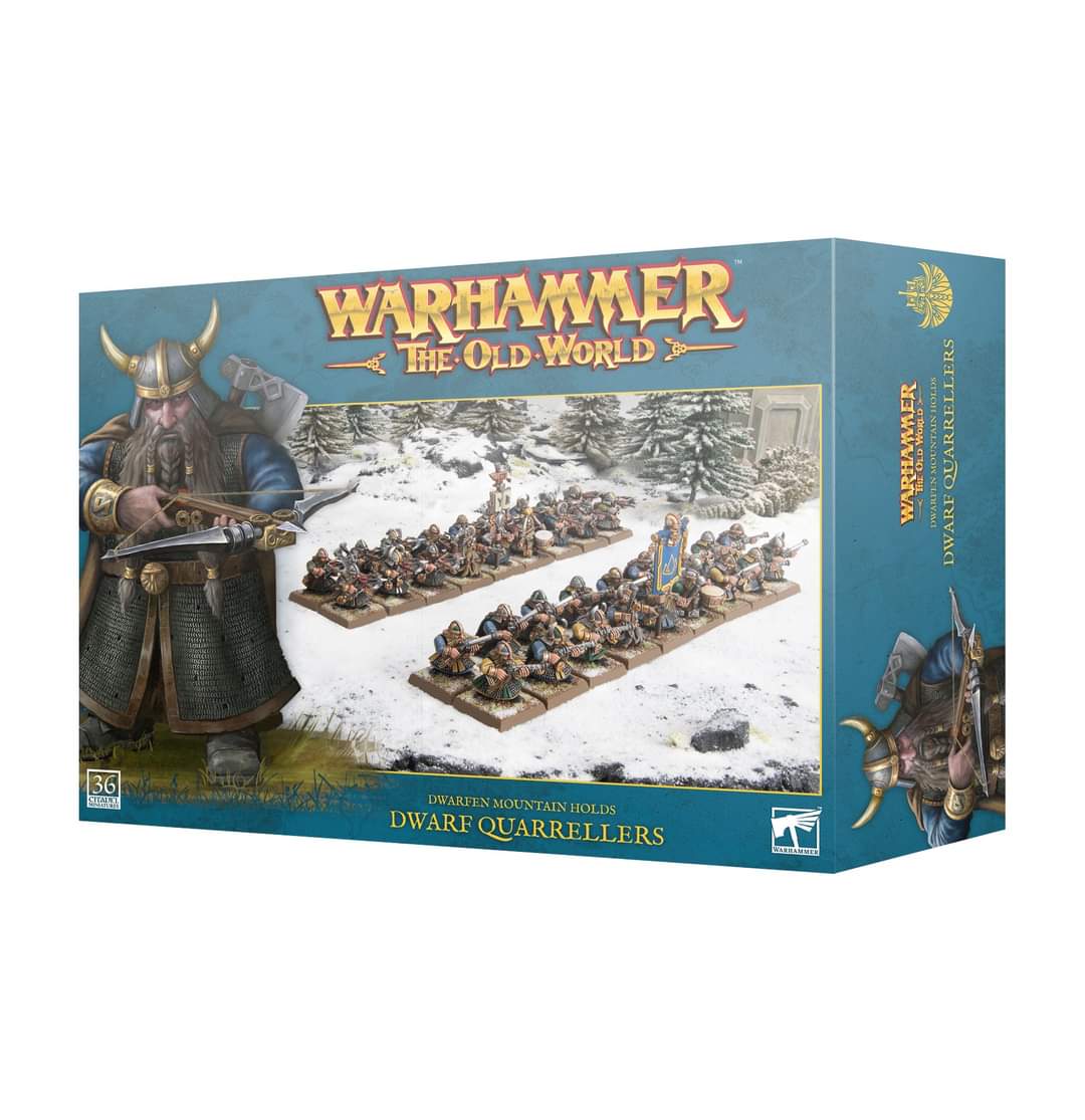 The Old World OLD WORLD DWARFEN MOUNTAIN HOLDS: DWARF QUARRELLERS 5011921206797