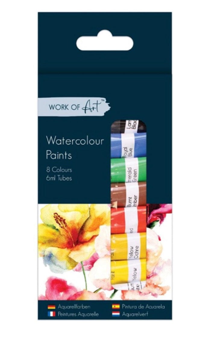 Watercolour paints 6ml 8 pack 5013922067414