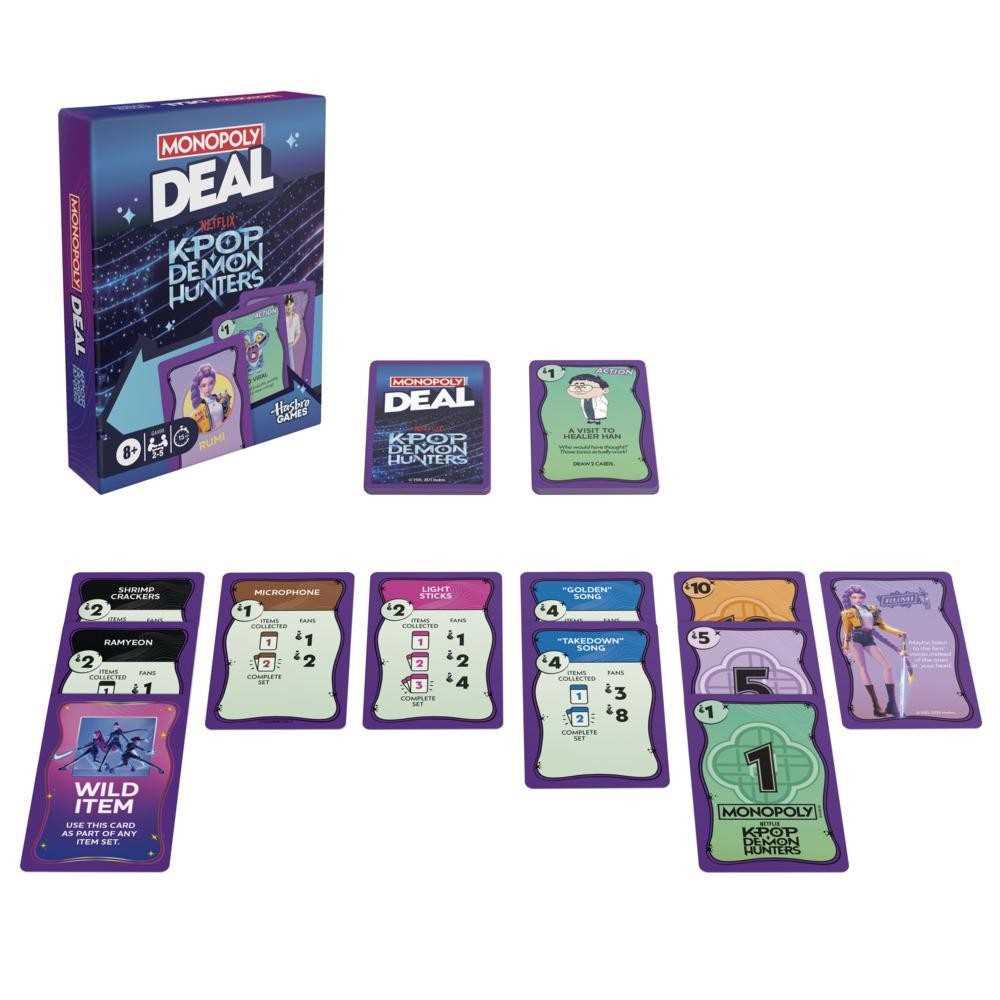 Monopoly Deal: KPop Demon Hunters 5010996437785