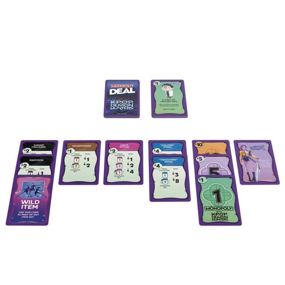 Monopoly Deal: KPop Demon Hunters 5010996437785
