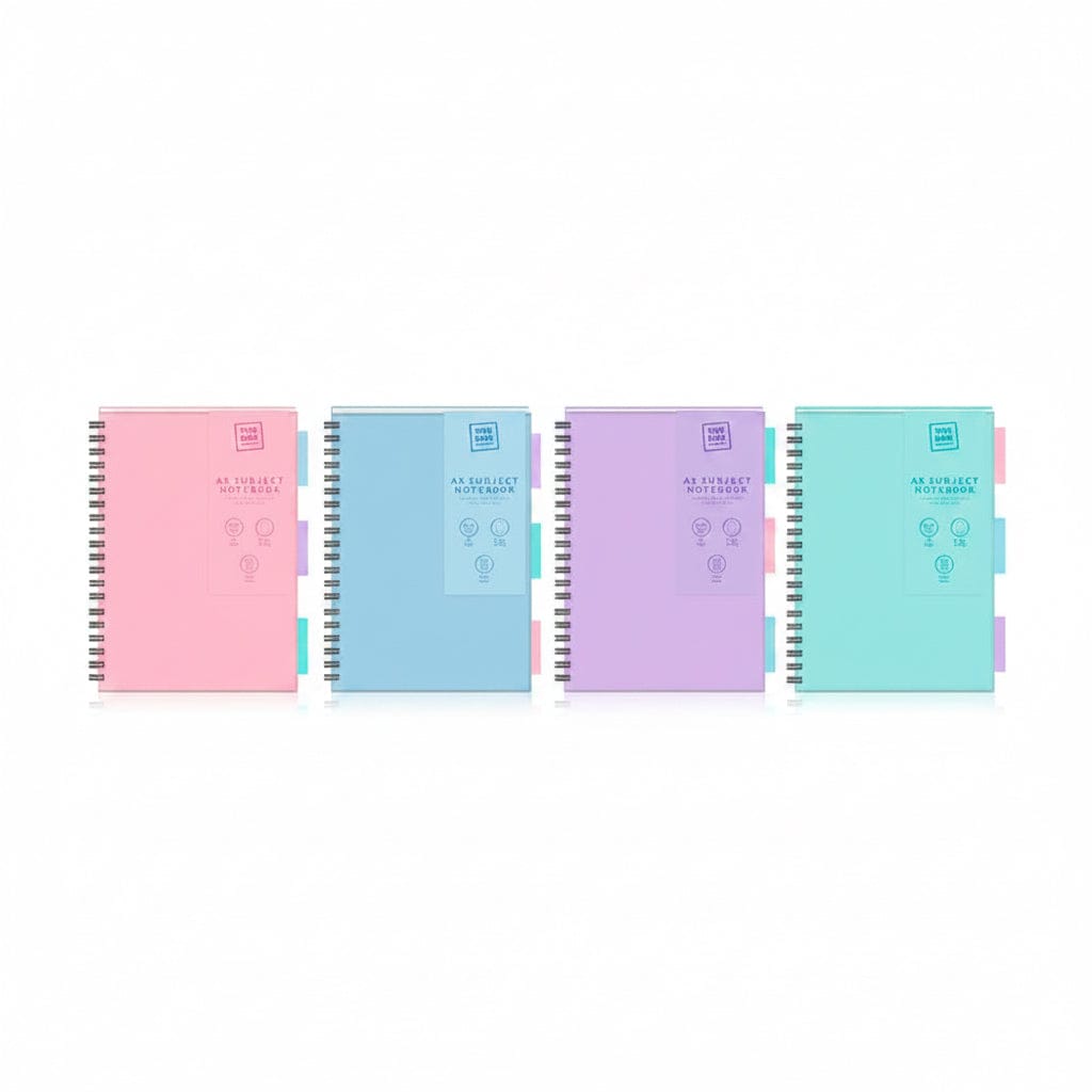 A5 pastel project notebook