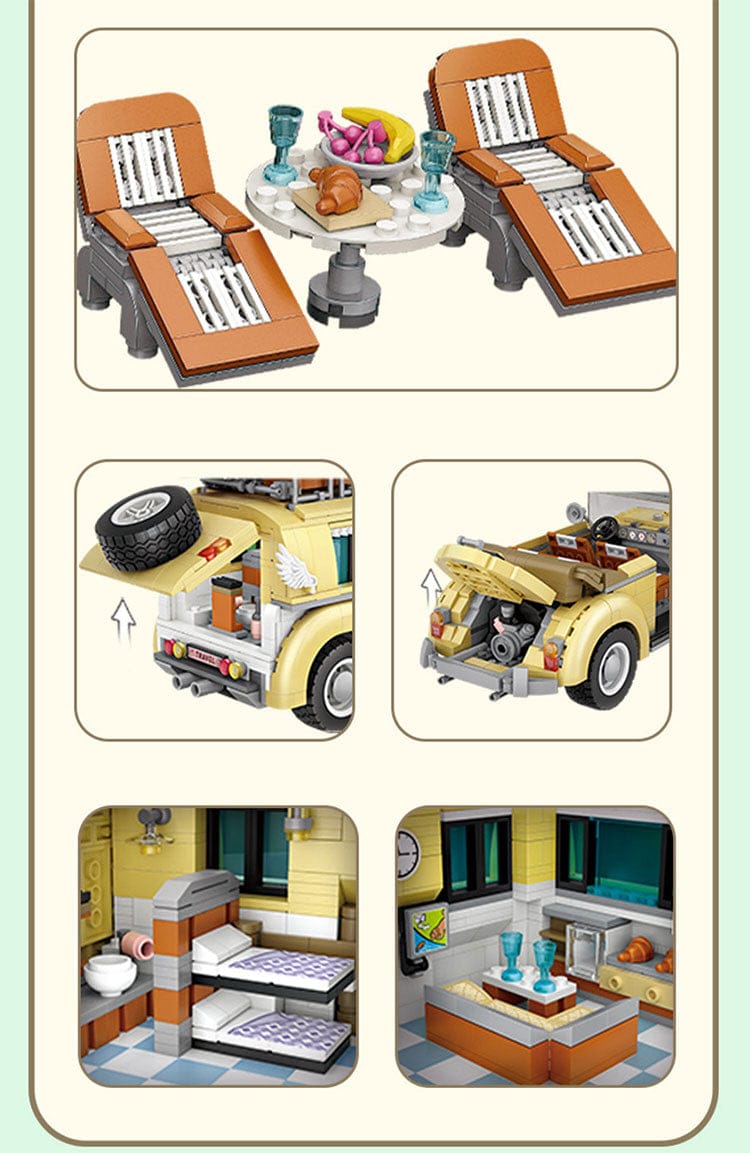 LOZ Vehicles Station Wagon 53 1/18th Scale 1130 6932691911300