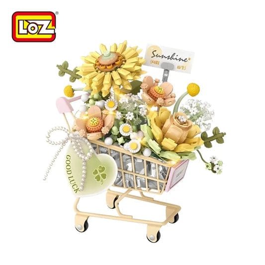 LOZ Green Flower Trolley 4126 6932691941260
