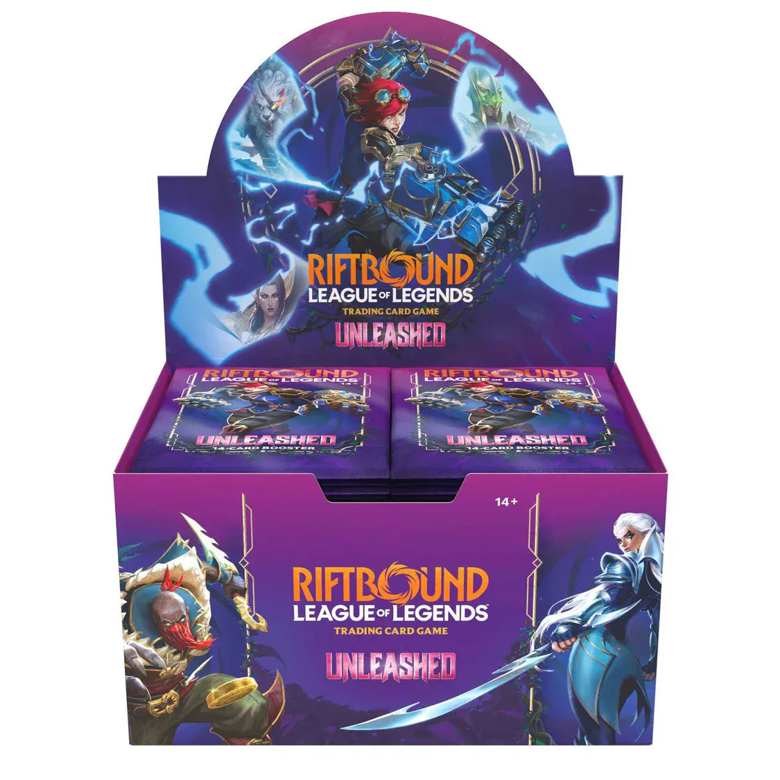 Riftbound: League of Legends - Unleashed Booster Display 24pks 810155274245