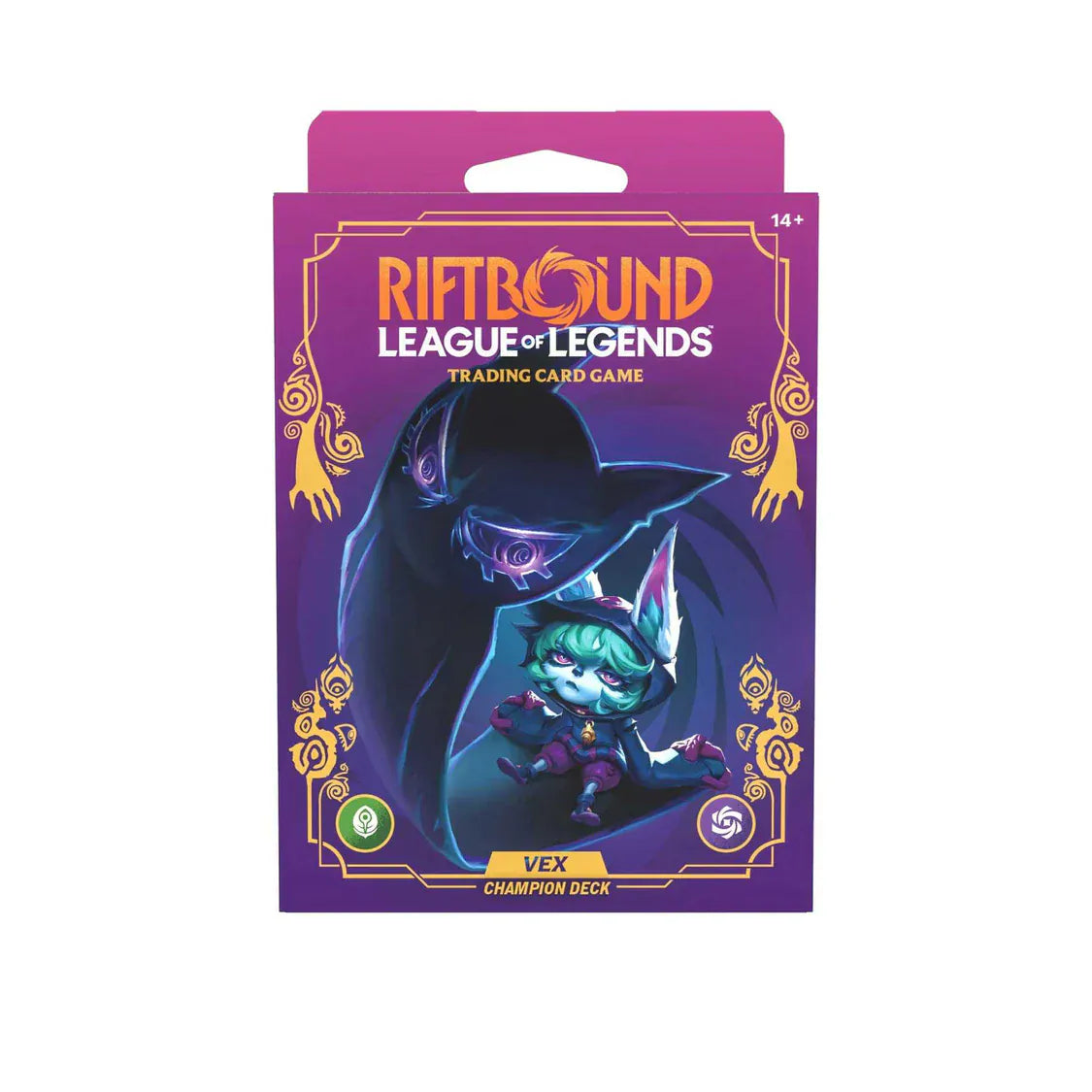 Riftbound: League of Legends - Unleashed Champion Deck - Vex Display 810155274320