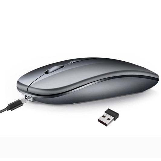 Computer & Networking HXSJ M90 2.4GHz Ultrathin Mute Rechargeable Dual Mode Wireless Bluetooth Notebook PC Mouse