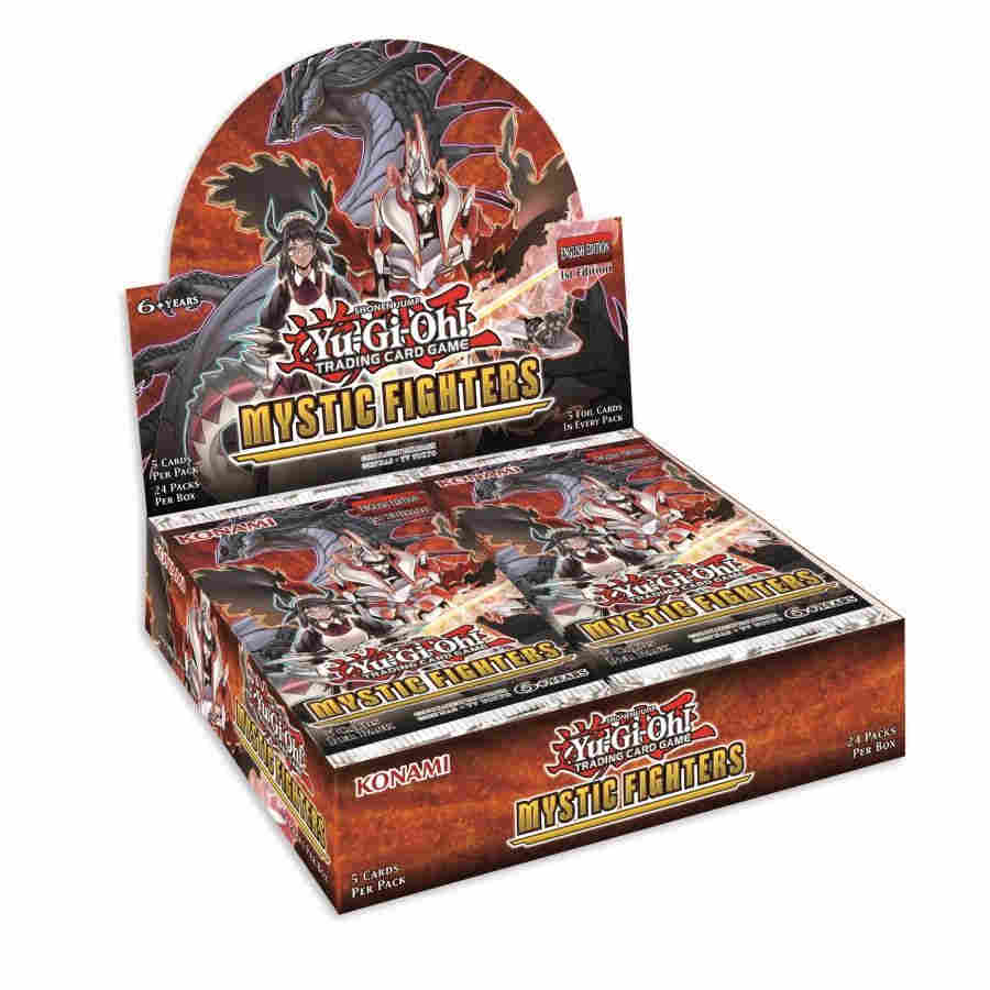 Yugioh Sealed Yu-Gi-Oh Mystic Fighters Booster Box 1st Edition 4012927743904