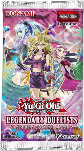 Yugioh Sealed Yu-Gi-Oh Legendary Duelist Sisters of the Rose Booster Pack 4012927646137
