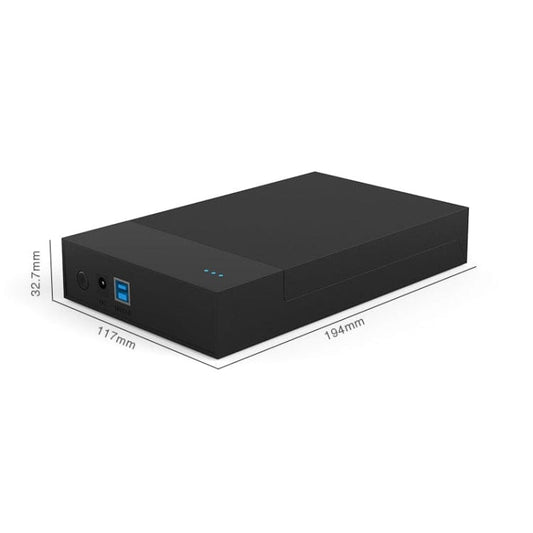 Blueendless 2.5 / 3.5 inch SSD USB 3.0 PC Computer External Solid State Mobile Hard Disk Box Hard Disk Drive (UK Plug)