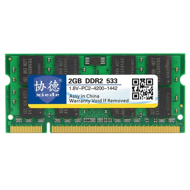 Computer & Networking XIEDE X029 DDR2 533MHz 2GB General Full Compatibility Memory RAM Module for Laptop