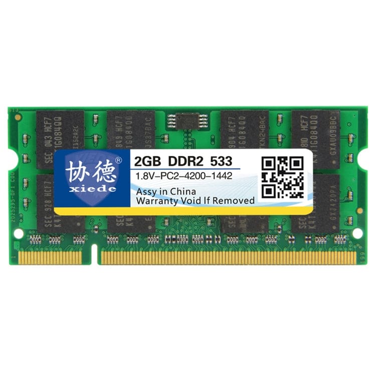 Computer & Networking XIEDE X029 DDR2 533MHz 2GB General Full Compatibility Memory RAM Module for Laptop