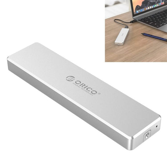 Computer & Networking Silver ORICO PCM2-C3 M.2 M-Key to USB 3.1 Gen2 USB-C / Type-C Push-top Solid State Drive Enclosure, The Maximum Support Capacity: 2TB