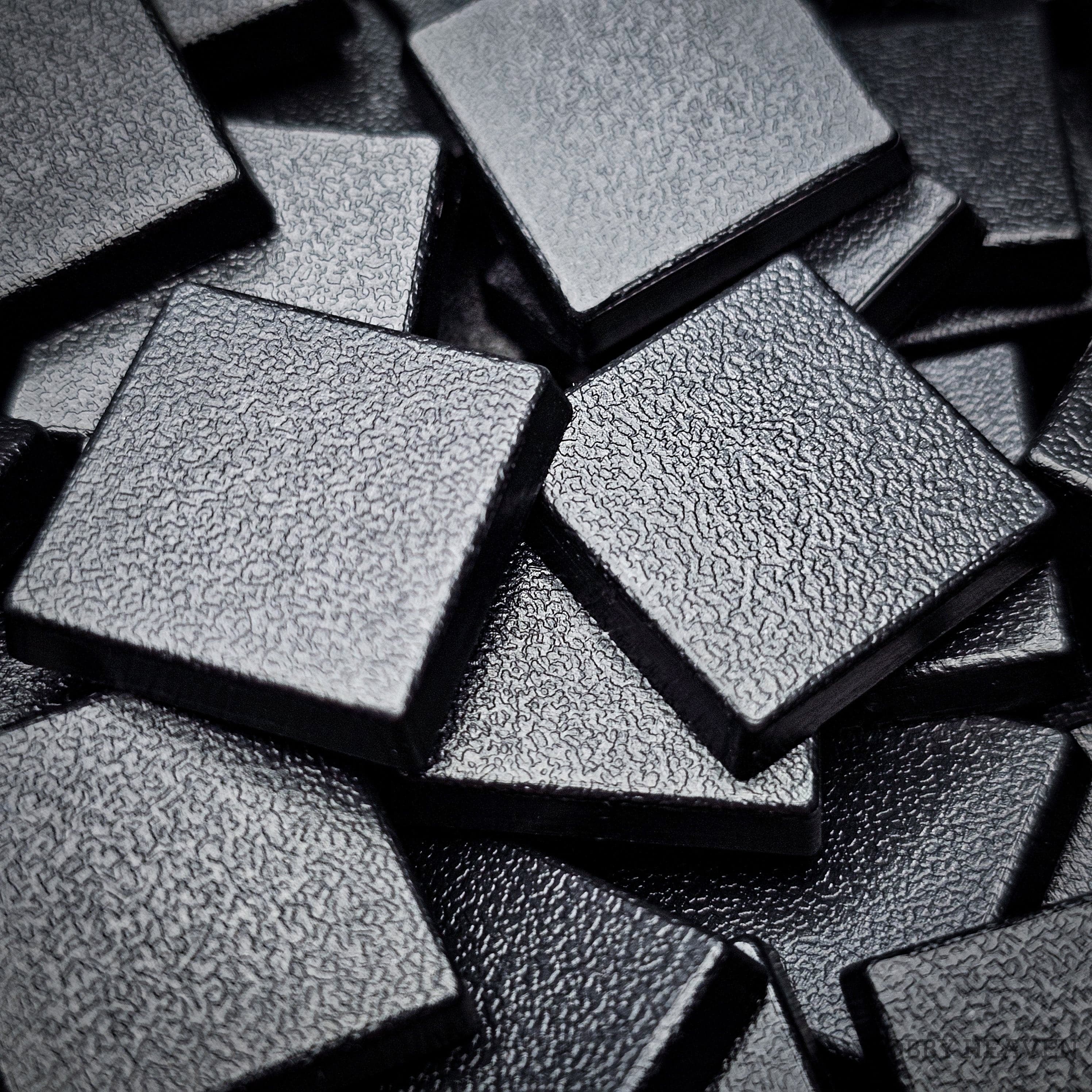 Base 20mm Square Plain Plastic Bases for Wargaming Miniatures