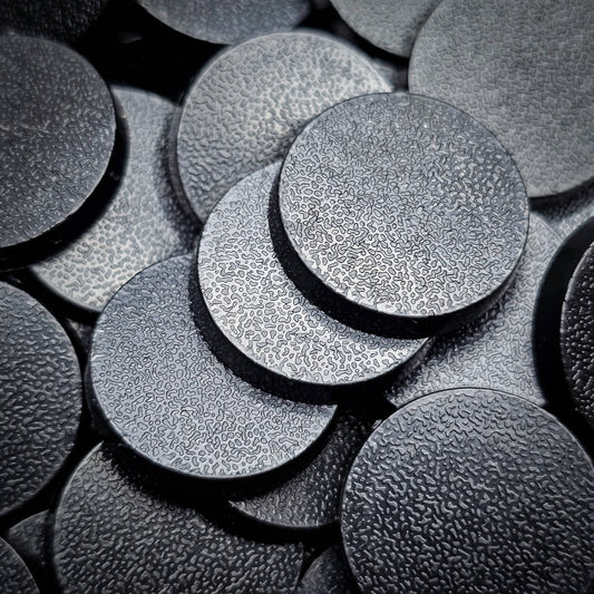 Base 20mm Round Plain Plastic Bases