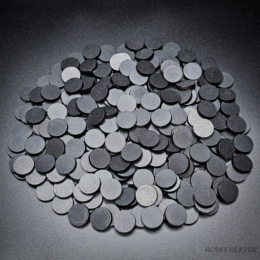 Base 20mm Round Plain Plastic Bases
