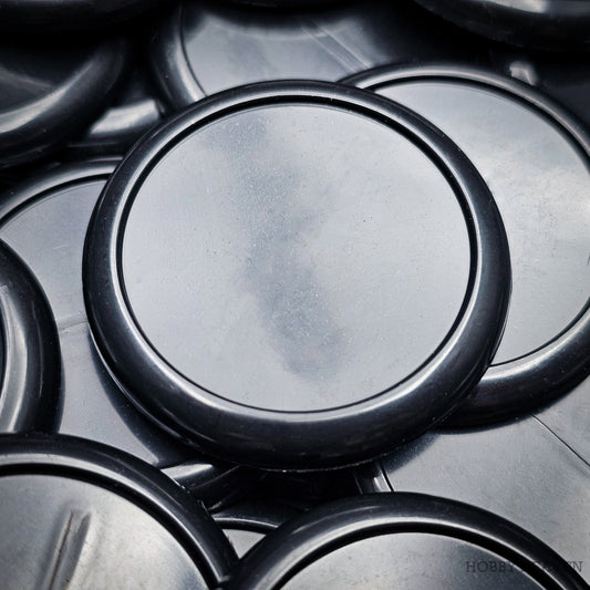 Base 40mm Wide Lip Round Plastic Bases