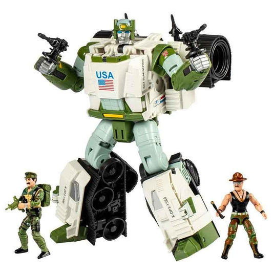 AJ Toys & Books Dolls, Playsets & Toy Figures G.I. Joe x Transformers Collaborative Kup Triple T with Sgt. Slaughter and Leatherneck Action Figures