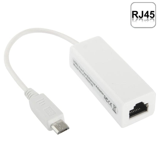 Mobile Accessories Micro USB 2.0 Ethernet Adapter for Tablet PC / Android TV, Length: 20cm