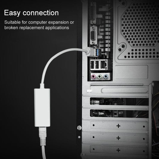 Mobile Accessories USB 2.0 Ethernet Adapter for Tablet PC / Android TV, Length: 20cm