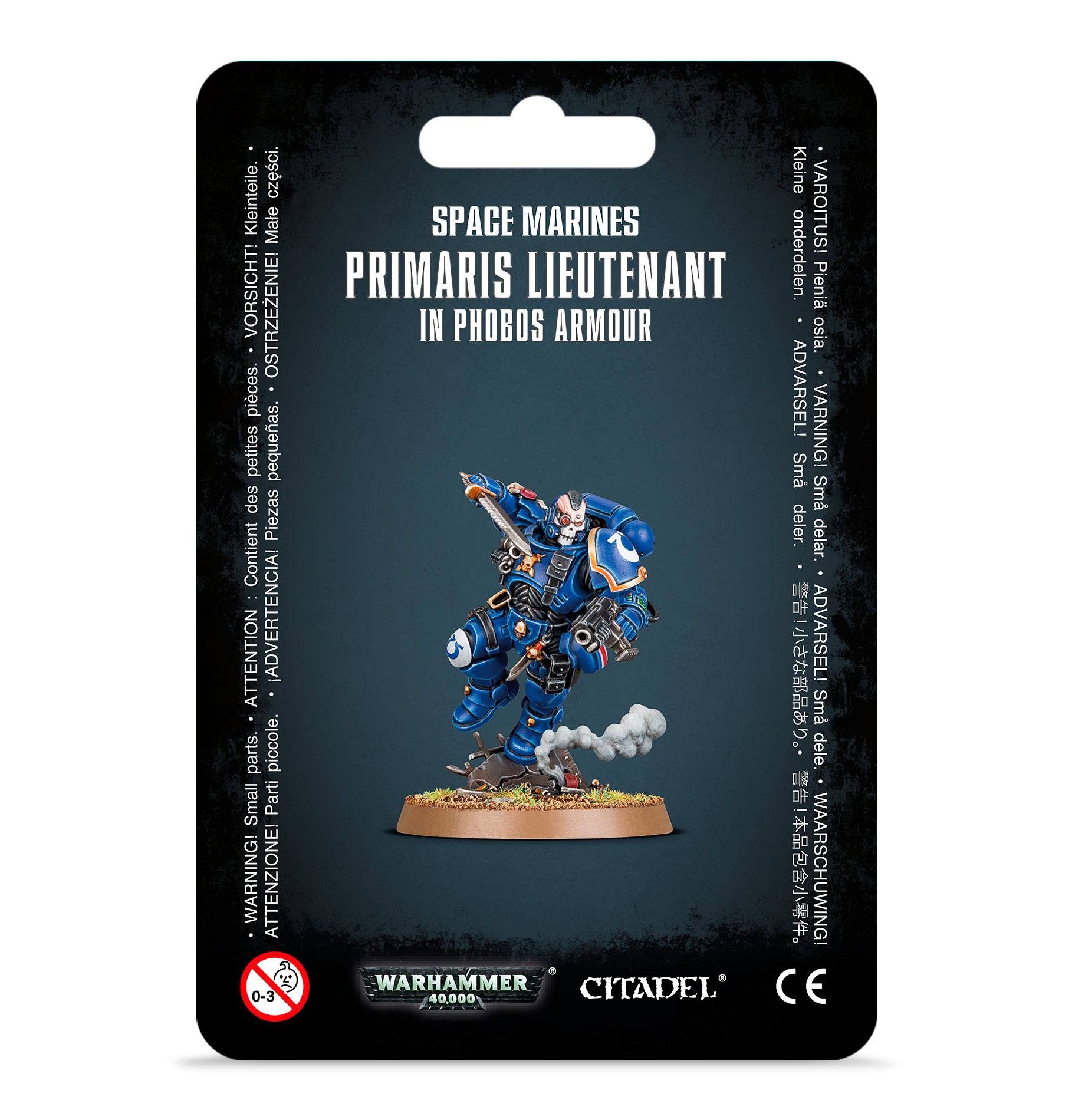 Space Marine PRIMARIS LIEUTENANT IN REIVER PHOBOS ARMOUR 5011921118861