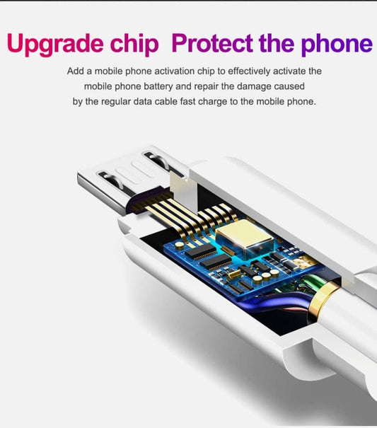 Mobile Accessories Micro USB XJ-023 2 PCS USB Male to Micro USB Male Interface Charge Cable, Length: 1m, Micro USB