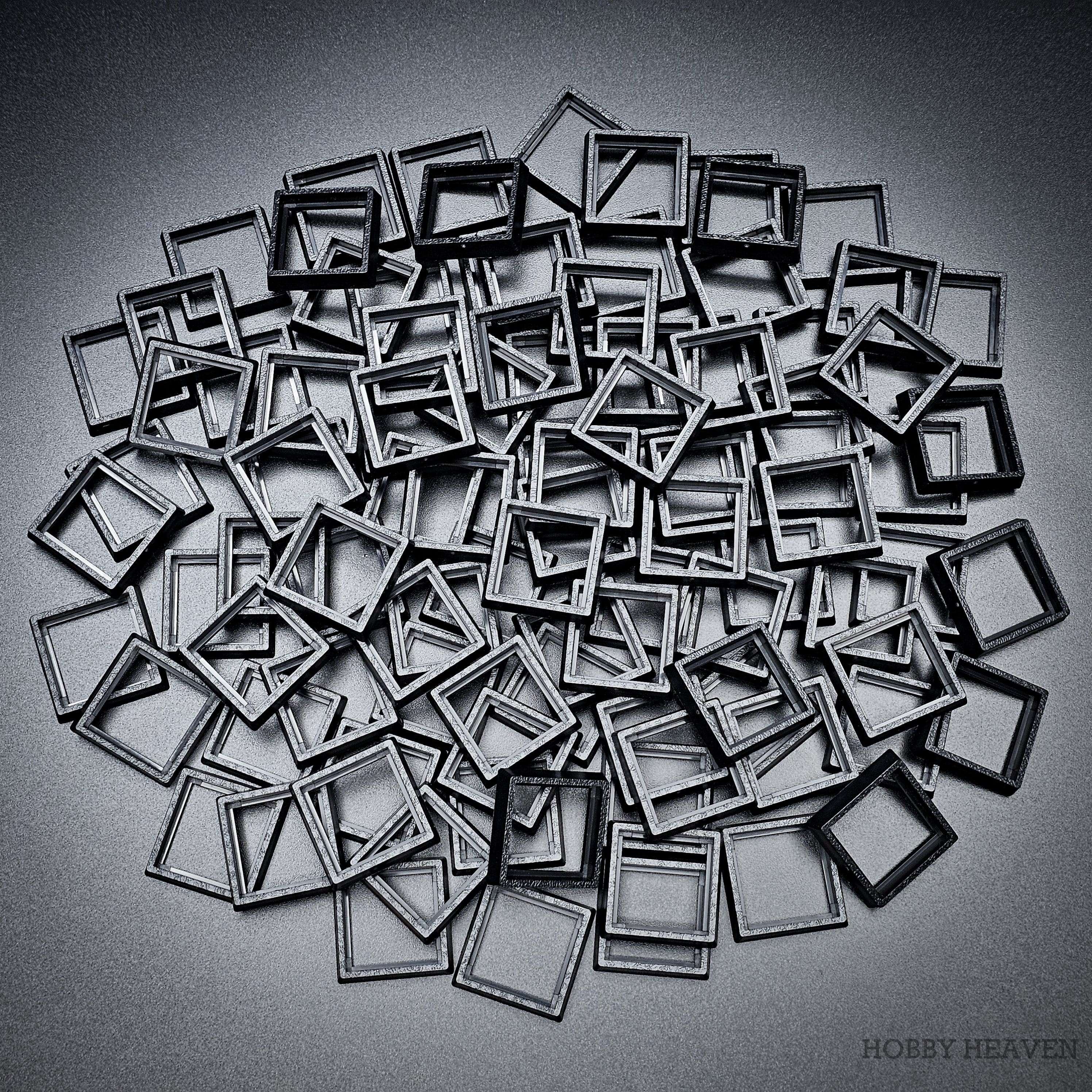 Base 20mm to 25mm Square Base Converter for Wargaming Miniatures | Hobby Heaven