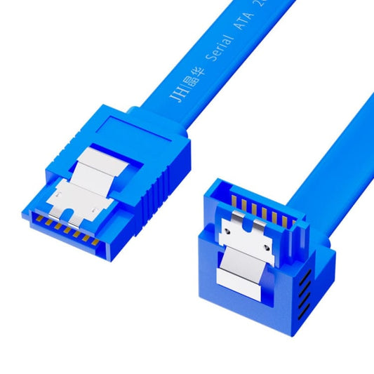 High Speed SATA3.0 SSD Serial Cable 0.45m JINGHUA U510B High Speed SATA3.0 SSD Serial Cable(Blue Straight To Bend) 987003780538