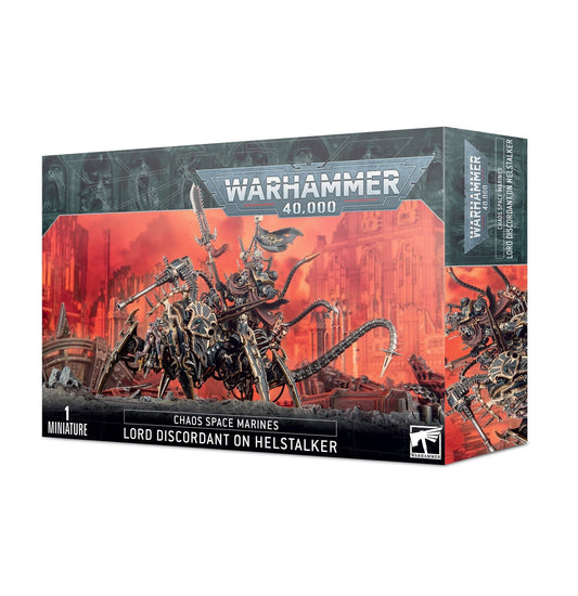 Chaos Space Marine CHAOS SPACE MARINES: LORD DISCORDANT ON HELSTALKER 5011921178278