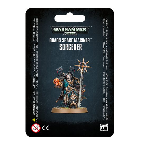 Chaos Space Marine CHAOS SPACE MARINES SORCERER 5011921178094