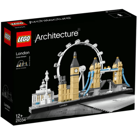Toys & Games > Toys > Construction Toys > Interlocking Blocks > LEGO > Architecture Lego Architecture 21034 London Skyline Model Kit for Ages 12 and Up 5702015865333