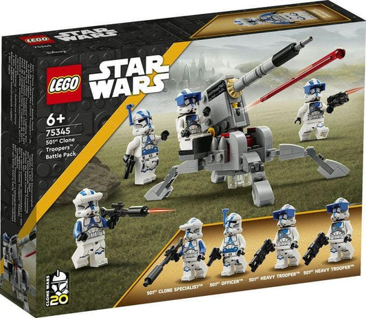 Toys & Games > Toys > Construction Toys > Interlocking Blocks > LEGO > LEGO Star Wars Lego Stars Wars 75345 501st Clone Troopers Battle Pack for Ages 6 & Up 673419376891