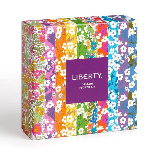 Abrams & Chronicle Books Paper Liberty Classic Floral Origami Flower Kit (Craft Kit)