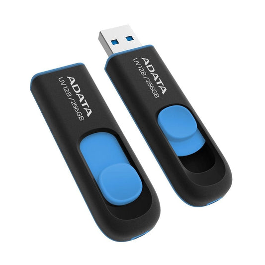 256 GB ADATA UV128 USB 3.2 Gen1 Retractable Memory Pen 4710273777108