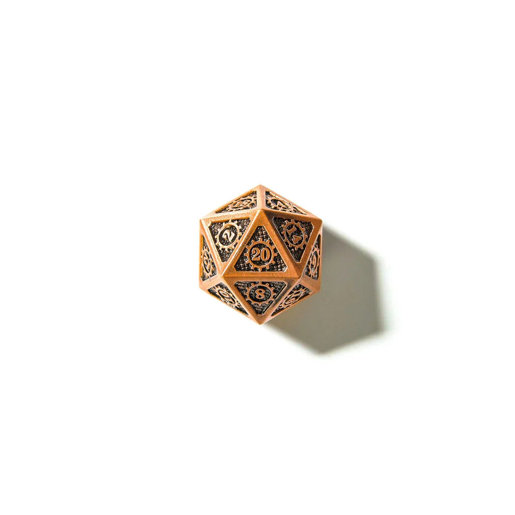 Aether Gear Gambit | Solid Metal | 7 Piece Set - DICE