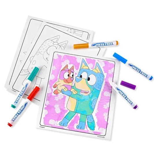 AJ Toys & Books Arts & Crafts Crayola Bluey Colour Wonder