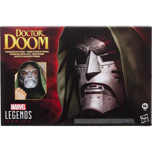 AJ Toys & Books Collectibles Fantastic Four Marvel Legends Doctor Doom Premium Roleplay Helmet Prop Replica