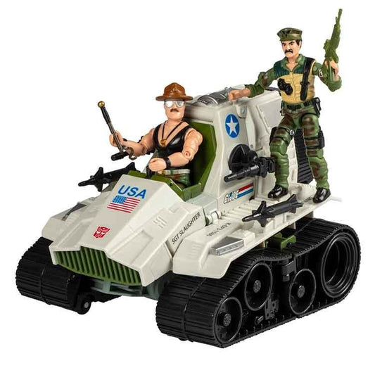 AJ Toys & Books Dolls, Playsets & Toy Figures G.I. Joe x Transformers Collaborative Kup Triple T with Sgt. Slaughter and Leatherneck Action Figures