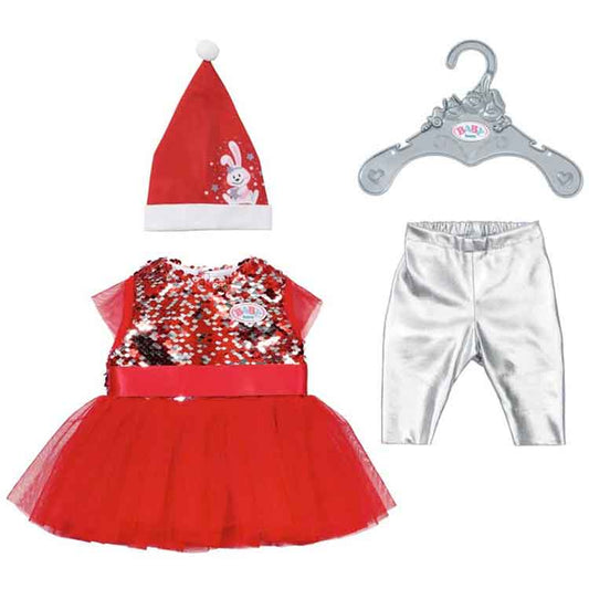AJ Toys & Books Fashion & Dolls Baby Born Xmas Dress