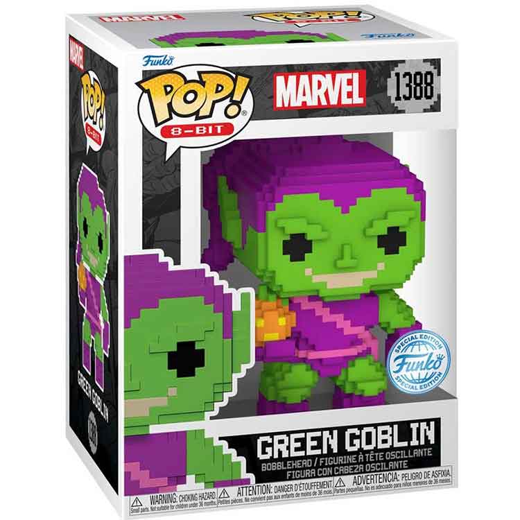 AJ Toys & Books Funko Funko Pop Marvel: 8-Bit - Green Goblin